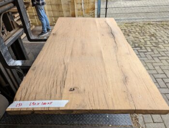 Tafelblad Oud Eiken 190x100x4cm
