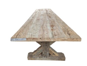 Mega Tafel Oud Hout 500x115cm