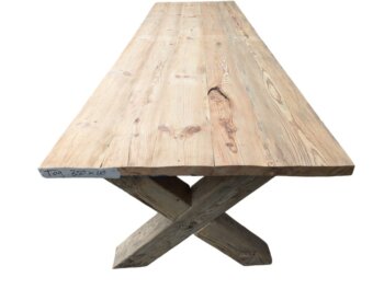 Mega Tafel Oud Hout 350x110cm