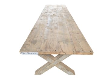 Mega Tafel Oud Hout380x105cm