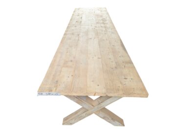 Mega Tafel Oud Hout 380x115cm