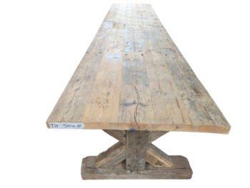 Mega Tafel Oud Hout 500x110cm
